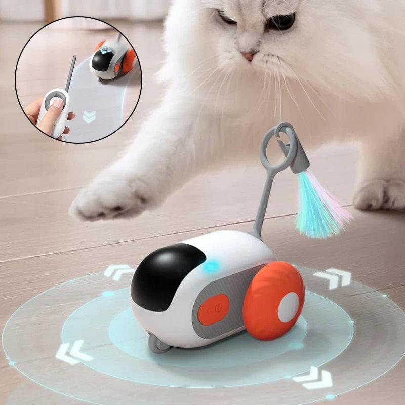 Cat Toy | Cat Car Toy | Remote Control Cat Toy | Luxetique Pets