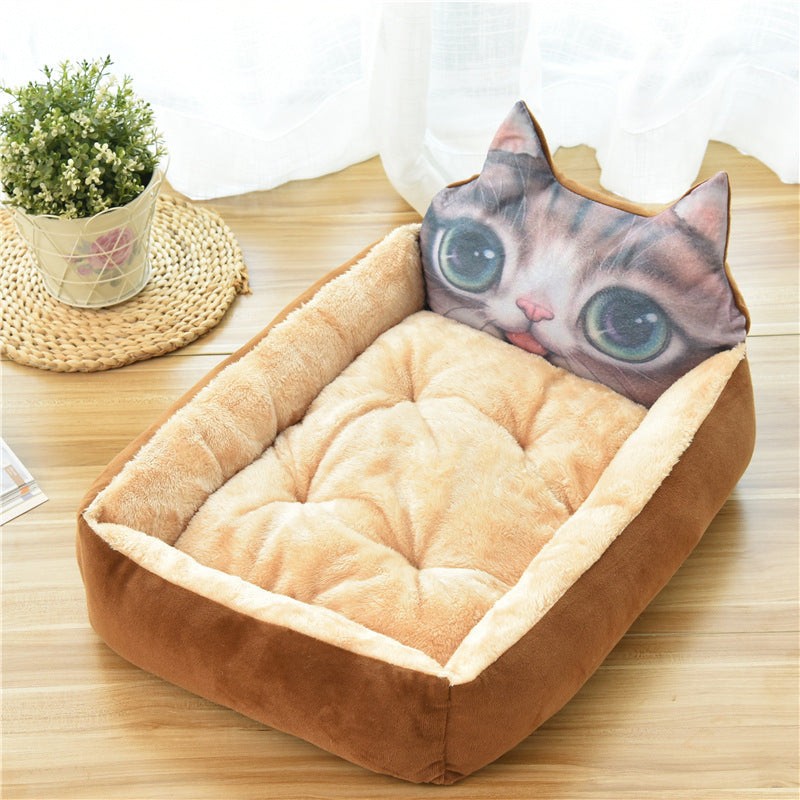 Large Bed For Cat | Bed For Cat & Dog | Pet Soft Bed | Luxetique Pets