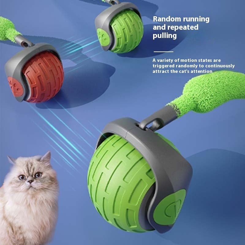 Cat Electric Toy Ball | Cat Ball Toy | Ball Toy | Luxetique Pets