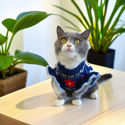 Cute Cat Clothes | Wool Pet Clothes | Luxetique Art